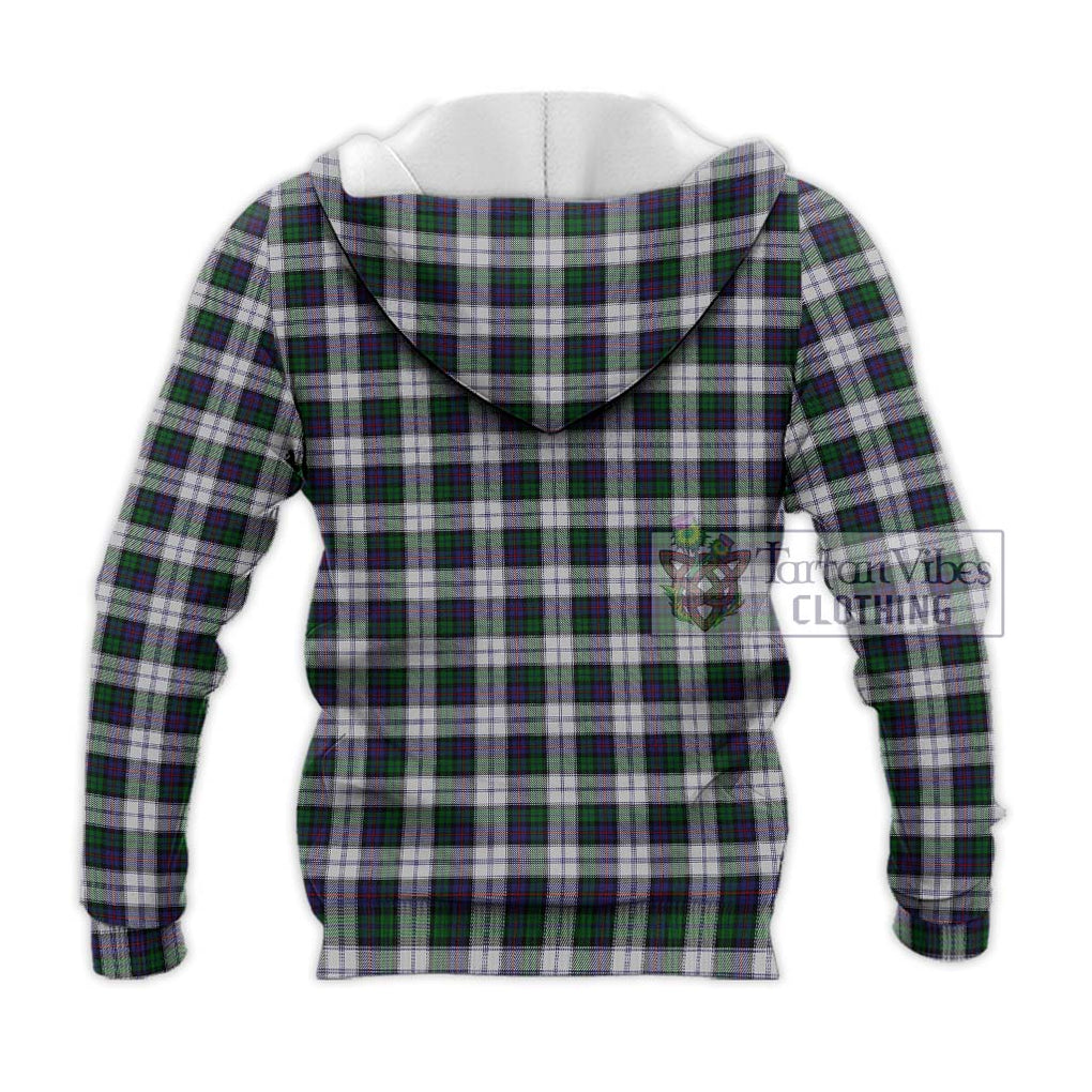 Campbell of Cawdor Dress Tartan Knitted Hoodie with Family Crest DNA In Me Style - Tartanvibesclothing Shop