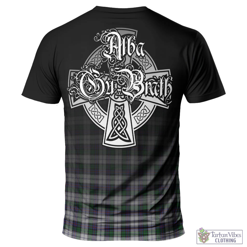 Tartan Vibes Clothing Campbell of Cawdor Dress Tartan T-Shirt Featuring Alba Gu Brath Family Crest Celtic Inspired