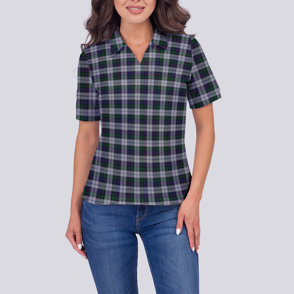 campbell-of-cawdor-dress-tartan-polo-shirt-for-women