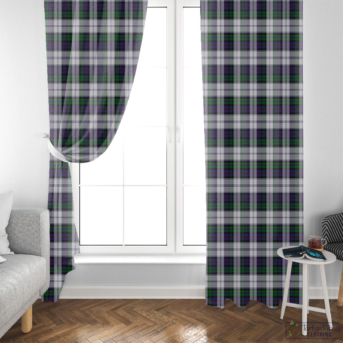 Campbell of Cawdor Dress Tartan Window Curtain