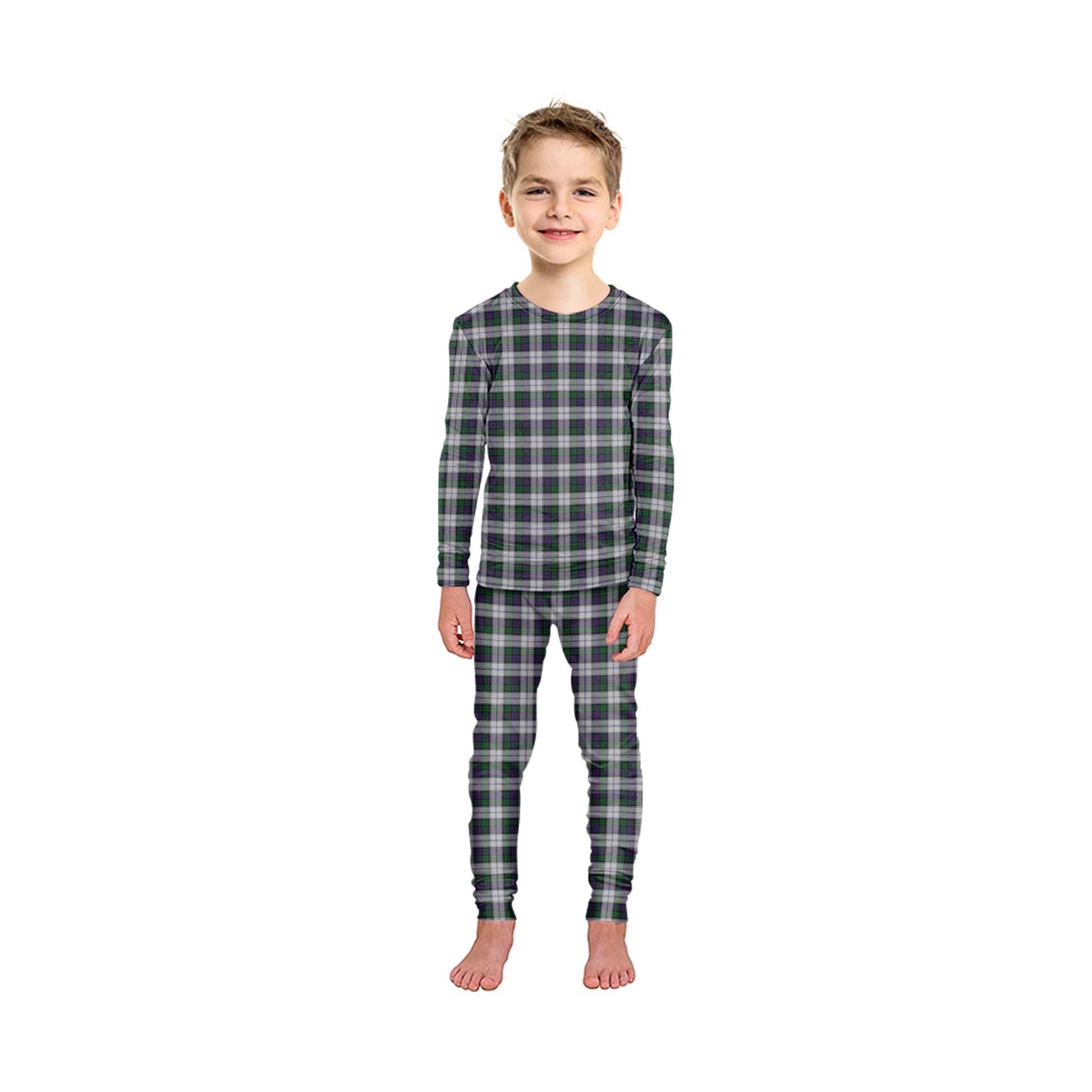 Campbell of Cawdor Dress Tartan Pajamas Family Set - Tartan Vibes Clothing