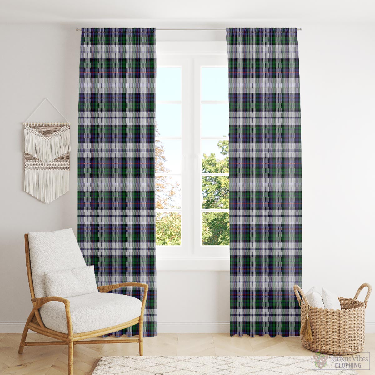 Campbell of Cawdor Dress Tartan Window Curtain