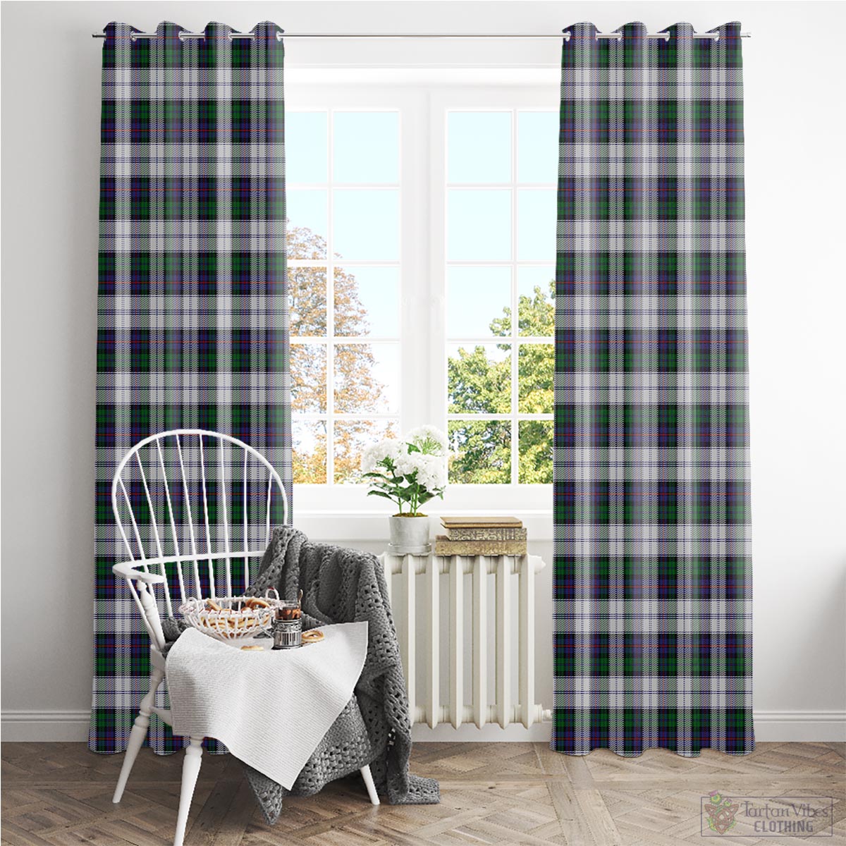 Campbell of Cawdor Dress Tartan Window Curtain