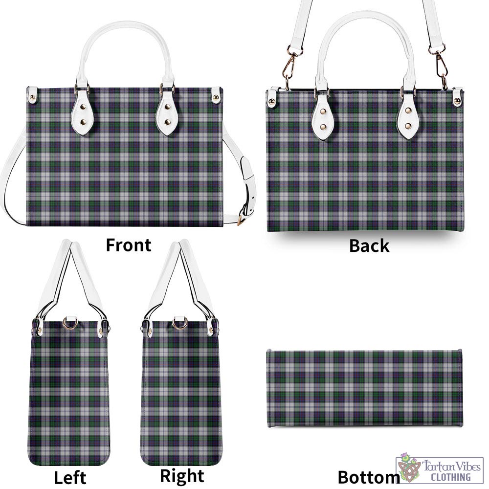 Tartan Vibes Clothing Campbell of Cawdor Dress Tartan Luxury Leather Handbags