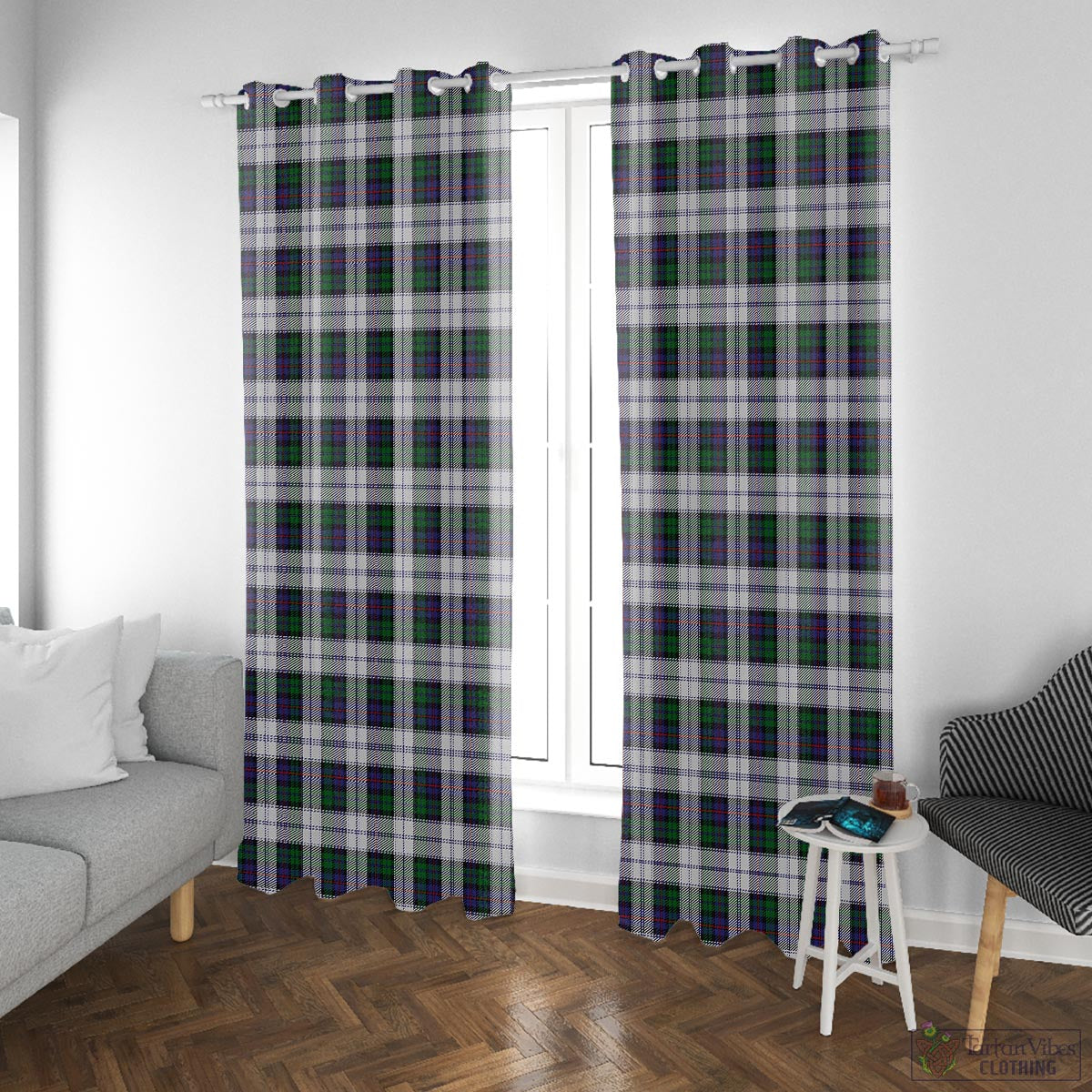 Campbell of Cawdor Dress Tartan Window Curtain