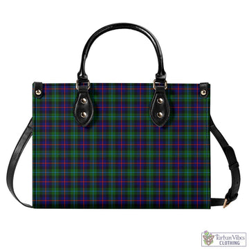 Campbell of Cawdor Modern Tartan Luxury Leather Handbags