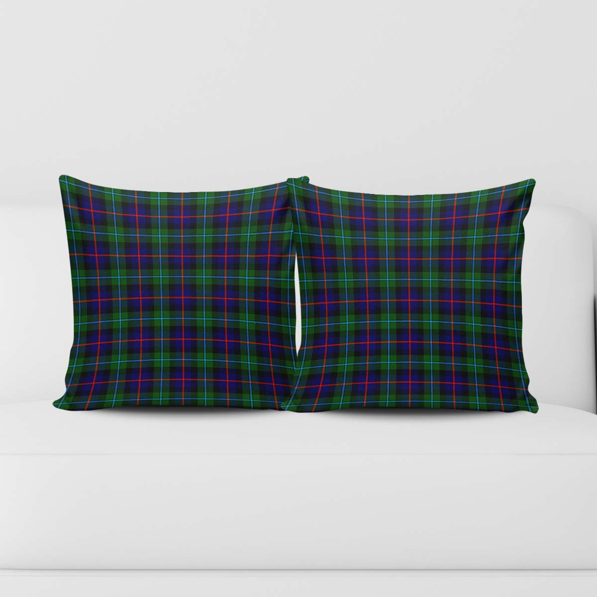 Campbell of Cawdor Modern Tartan Pillow Cover Square Pillow Cover - Tartanvibesclothing