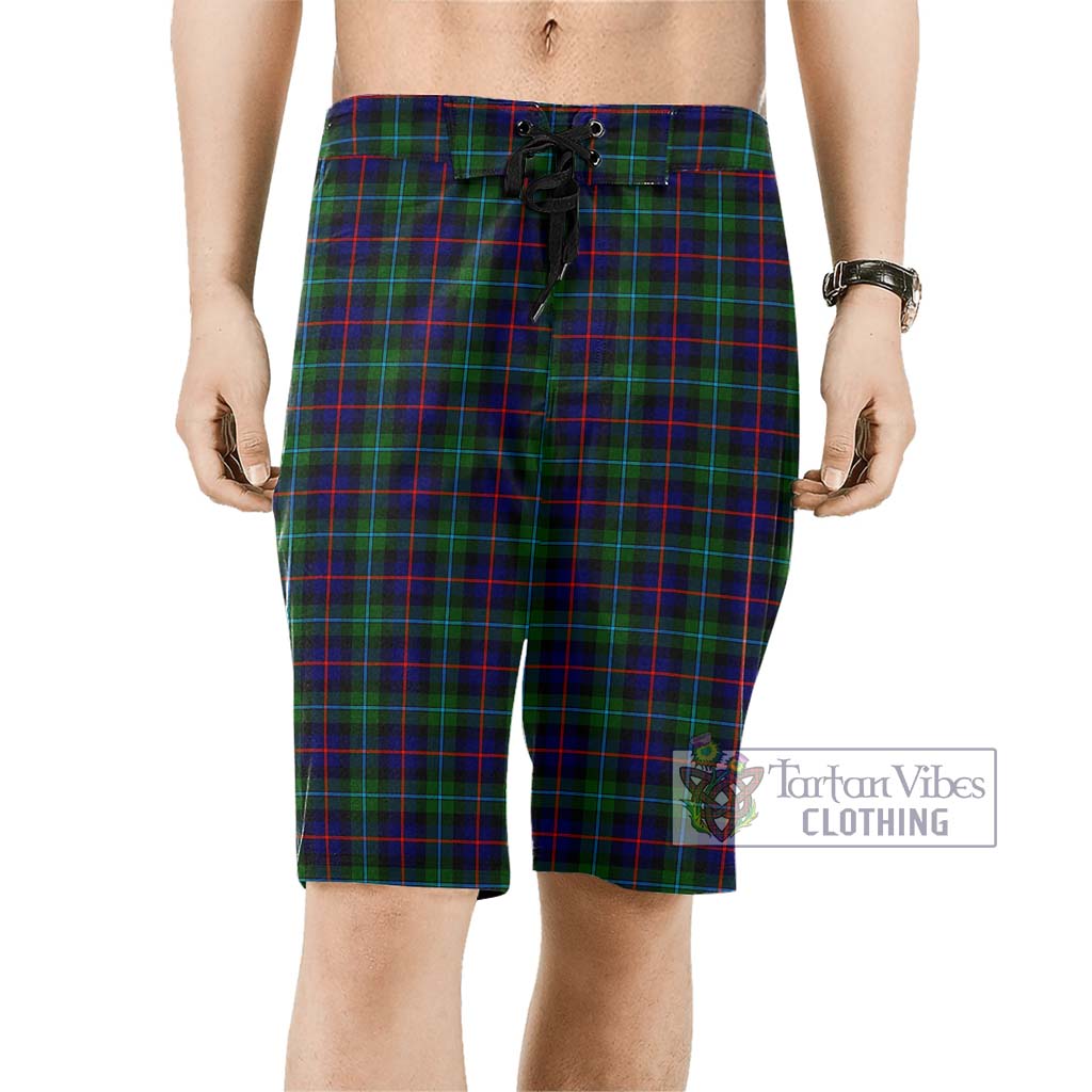 Tartan Vibes Clothing Campbell of Cawdor Modern Tartan Men's Board Shorts