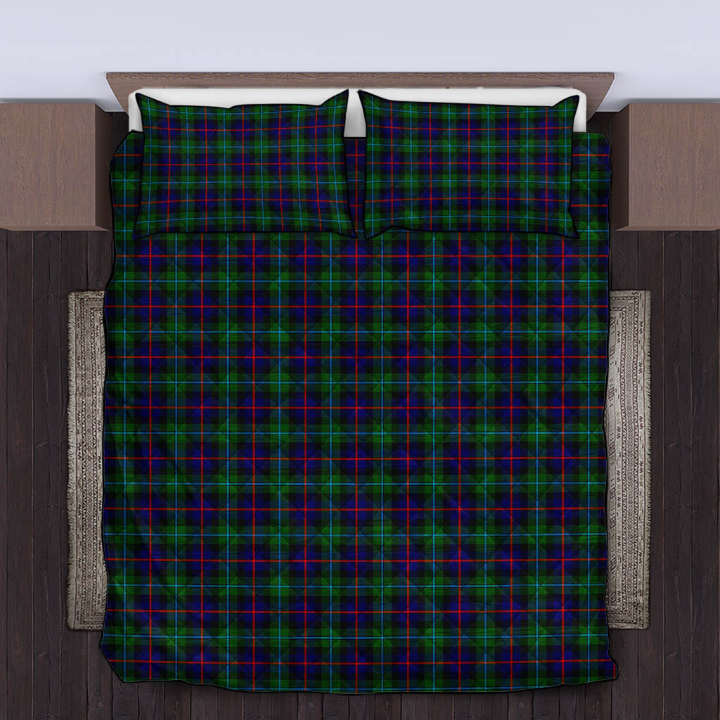 Campbell of Cawdor Modern Tartan Quilt Bed Set - Tartanvibesclothing