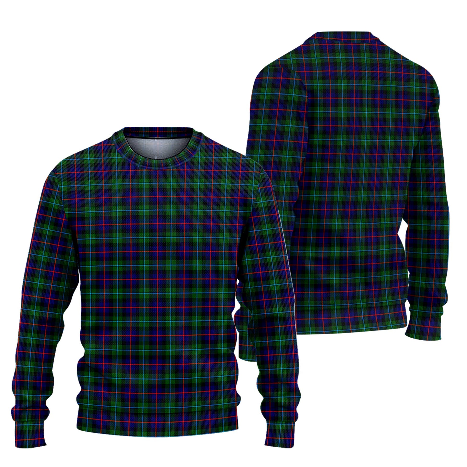 Campbell of Cawdor Modern Tartan Knitted Sweater Unisex - Tartanvibesclothing