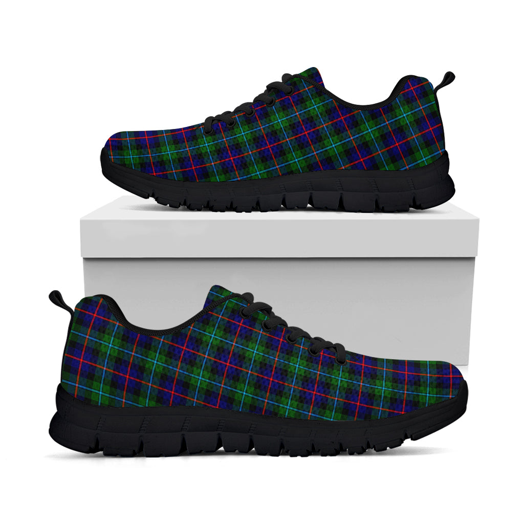 Campbell of Cawdor Modern Tartan Sneakers Kid's Sneakers - Tartan Vibes Clothing