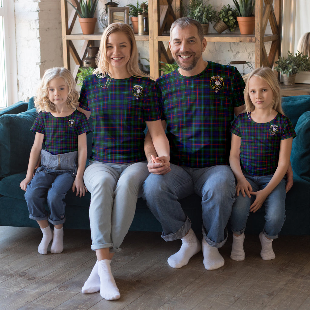 Campbell of Cawdor Modern Tartan T-Shirt with Family Crest Kid's Shirt - Tartan Vibes Clothing