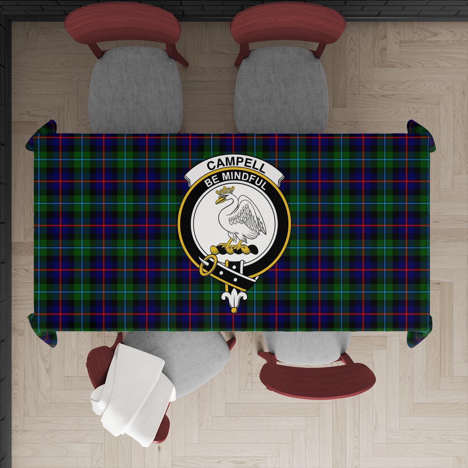 campbell-of-cawdor-modern-tatan-tablecloth-with-family-crest