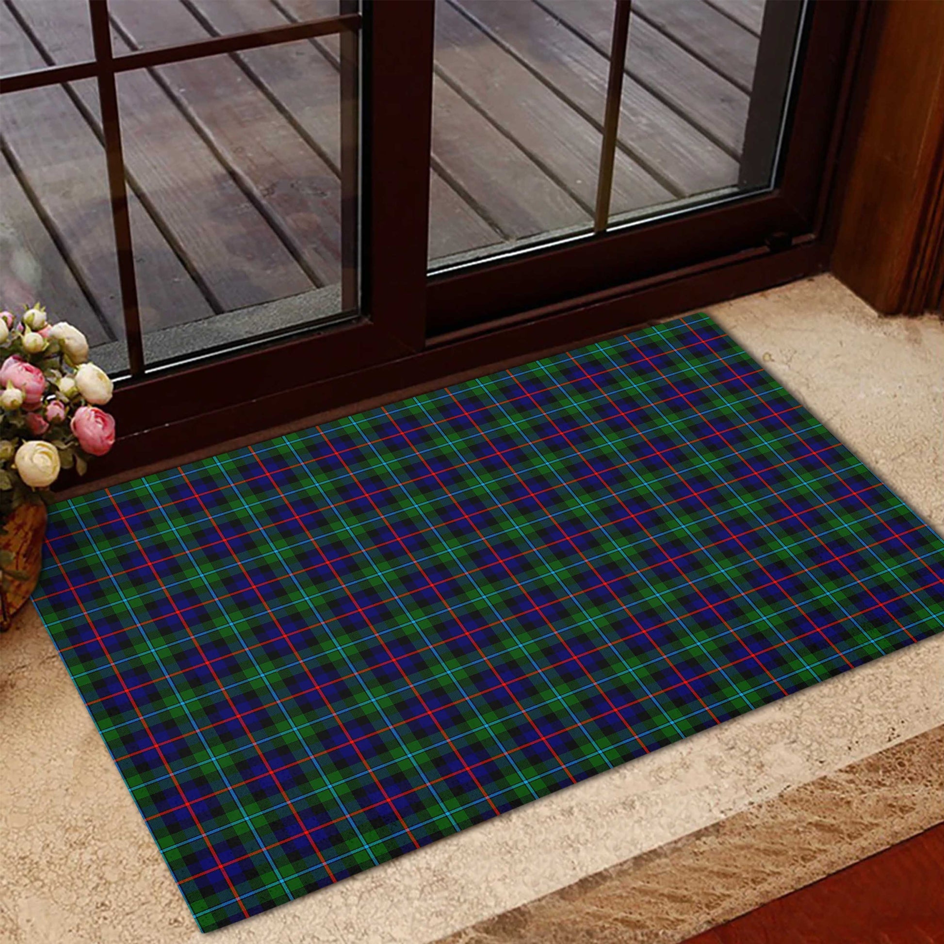 Campbell of Cawdor Modern Tartan Door Mat - Tartanvibesclothing