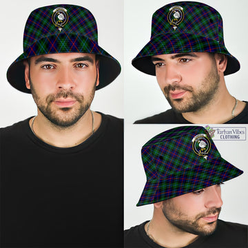 Campbell of Cawdor Modern Tartan Bucket Hat with Family Crest