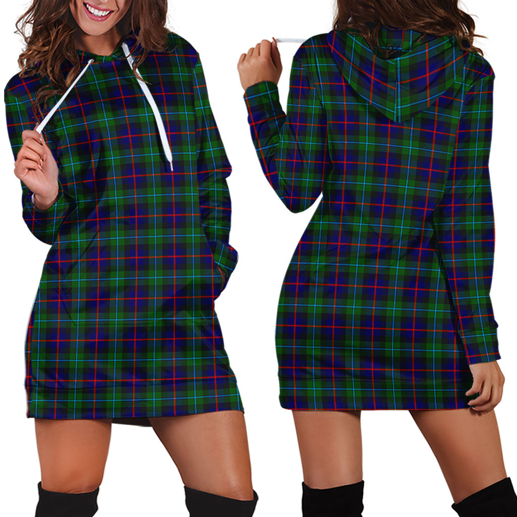 Campbell of Cawdor Modern Tartan Hoodie Dress - Tartanvibesclothing