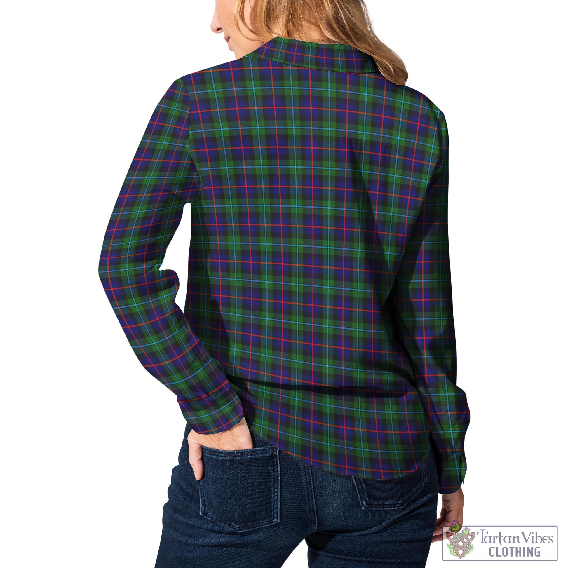 Campbell of Cawdor Modern Tartan Womens Casual Shirt