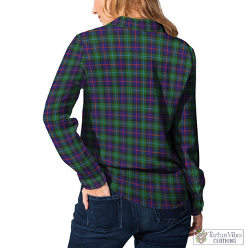 Campbell of Cawdor Modern Tartan Women's Casual Shirt