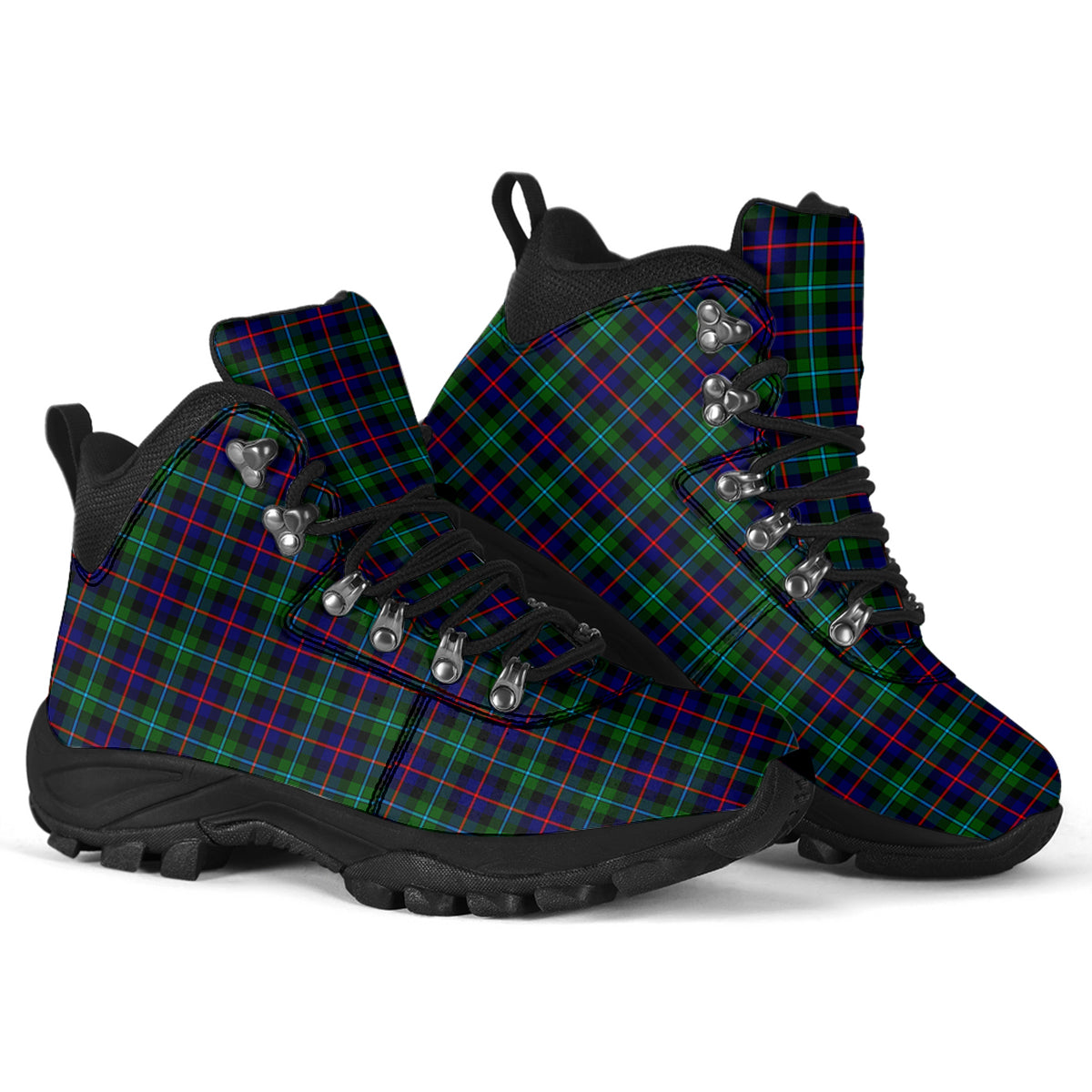 Campbell of Cawdor Modern Tartan Alpine Boots - Tartanvibesclothing