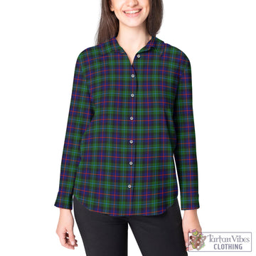 Campbell of Cawdor Modern Tartan Women's Casual Shirt