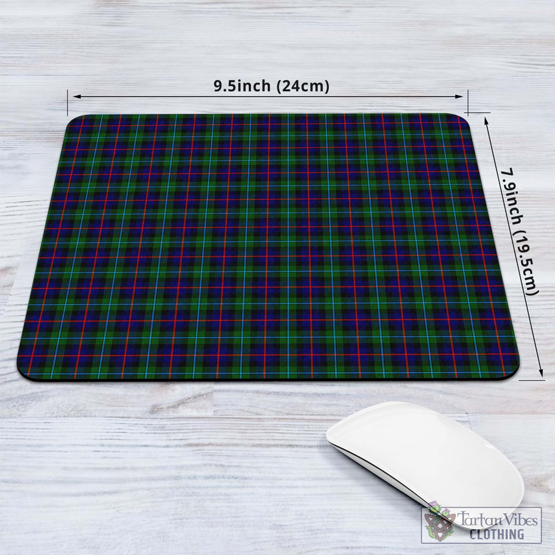 Tartan Vibes Clothing Campbell of Cawdor Modern Tartan Mouse Pad