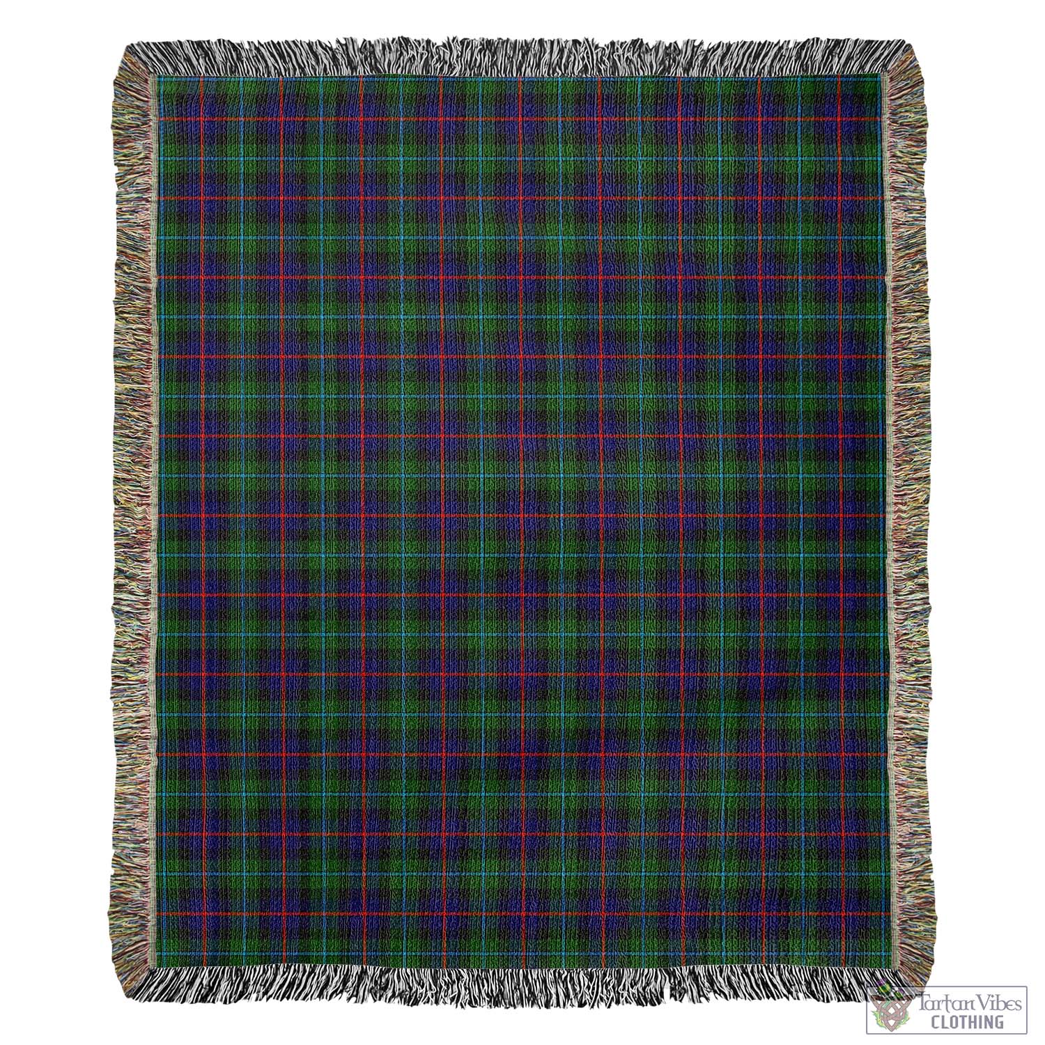 Tartan Vibes Clothing Campbell of Cawdor Modern Tartan Woven Blanket