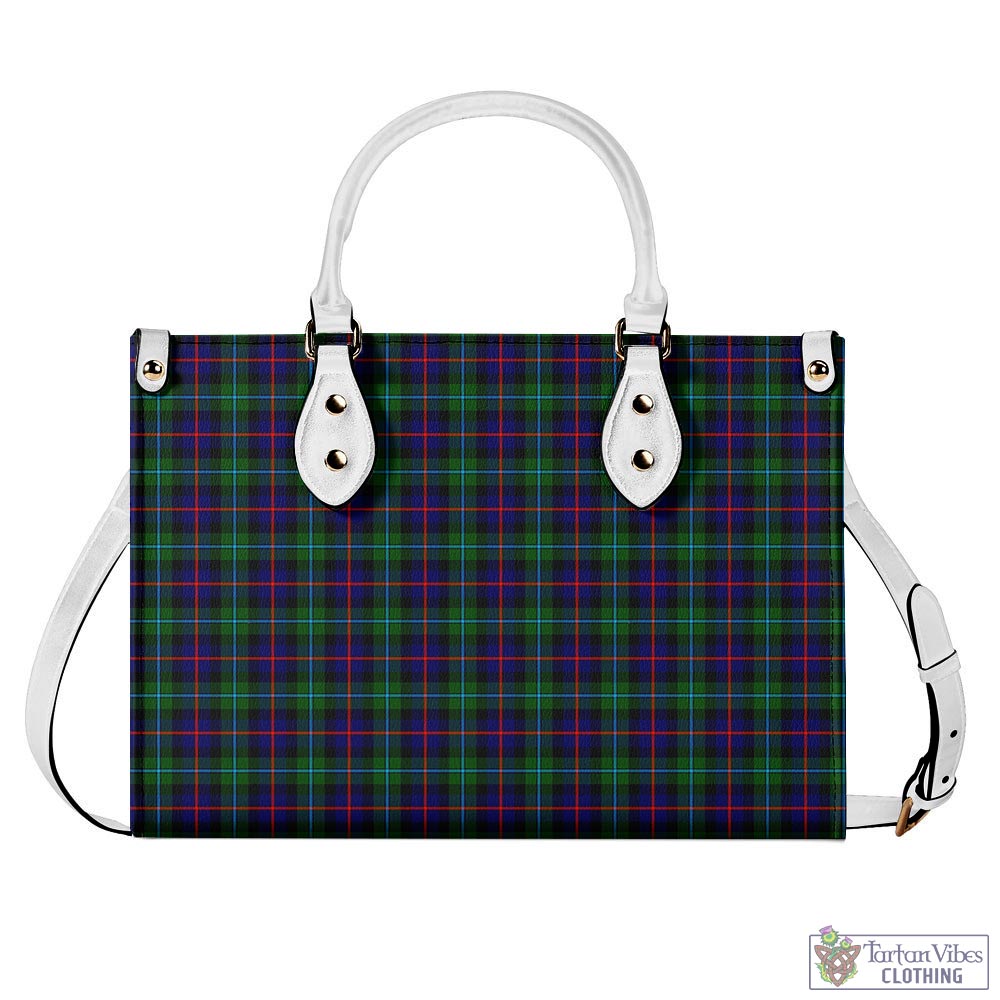 Tartan Vibes Clothing Campbell of Cawdor Modern Tartan Luxury Leather Handbags