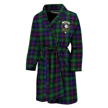 Campbell of Cawdor Modern Tartan Bathrobe with Family Crest