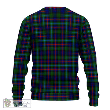 Campbell of Cawdor Modern Tartan Knitted Sweater with Family Crest DNA In Me Style