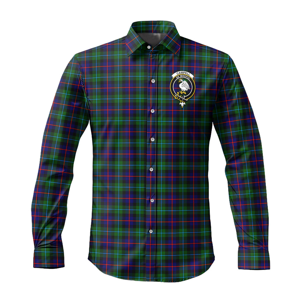campbell-of-cawdor-modern-tartan-long-sleeve-button-up-shirt-with-family-crest