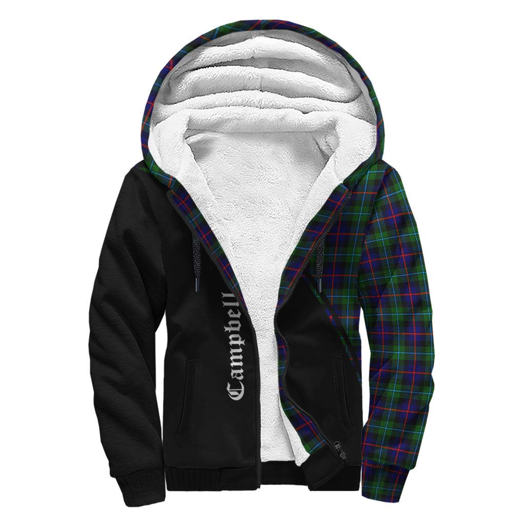 campbell-of-cawdor-modern-tartan-sherpa-hoodie-with-family-crest-curve-style