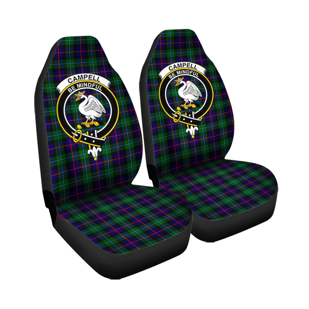 Campbell of Cawdor Modern Tartan Car Seat Cover with Family Crest - Tartanvibesclothing