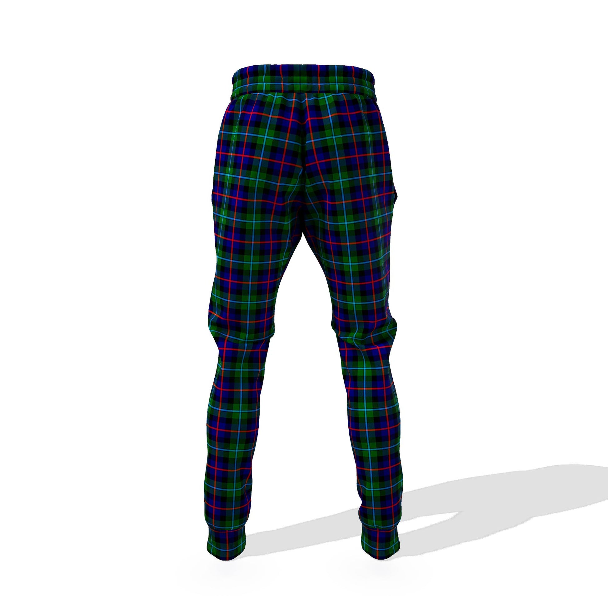 Campbell of Cawdor Modern Tartan Joggers Pants with Family Crest - Tartanvibesclothing