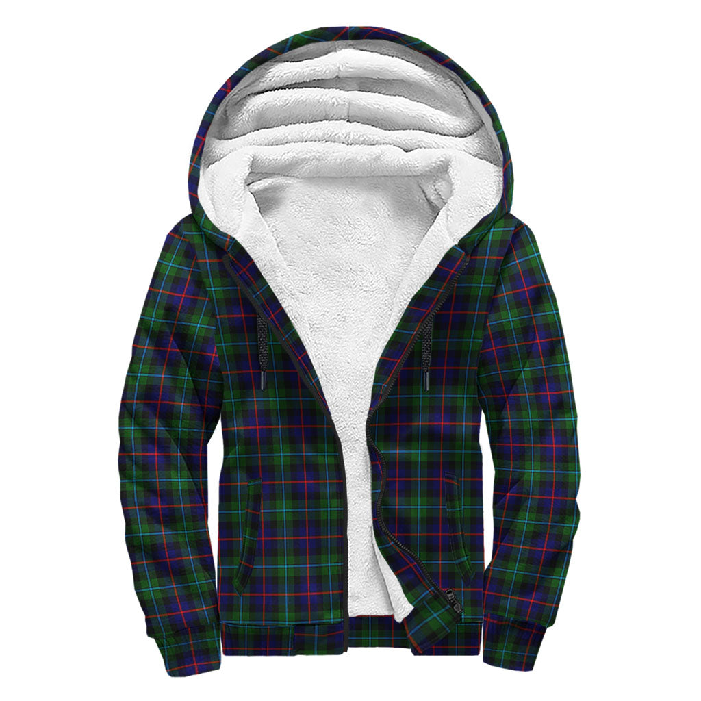 campbell-of-cawdor-modern-tartan-sherpa-hoodie-with-family-crest