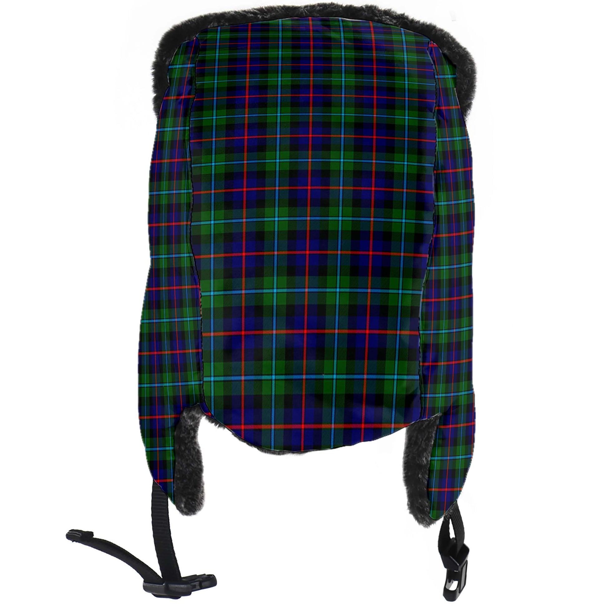 Campbell of Cawdor Modern Tartan Winter Trapper Hat - Tartanvibesclothing