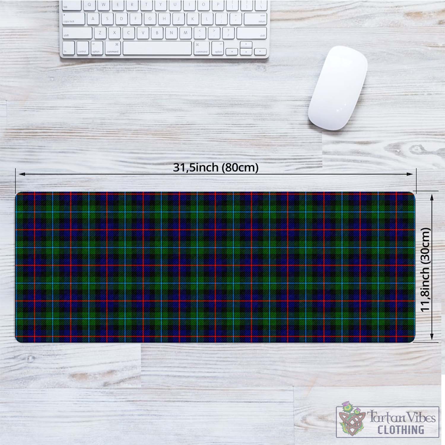 Tartan Vibes Clothing Campbell of Cawdor Modern Tartan Mouse Pad