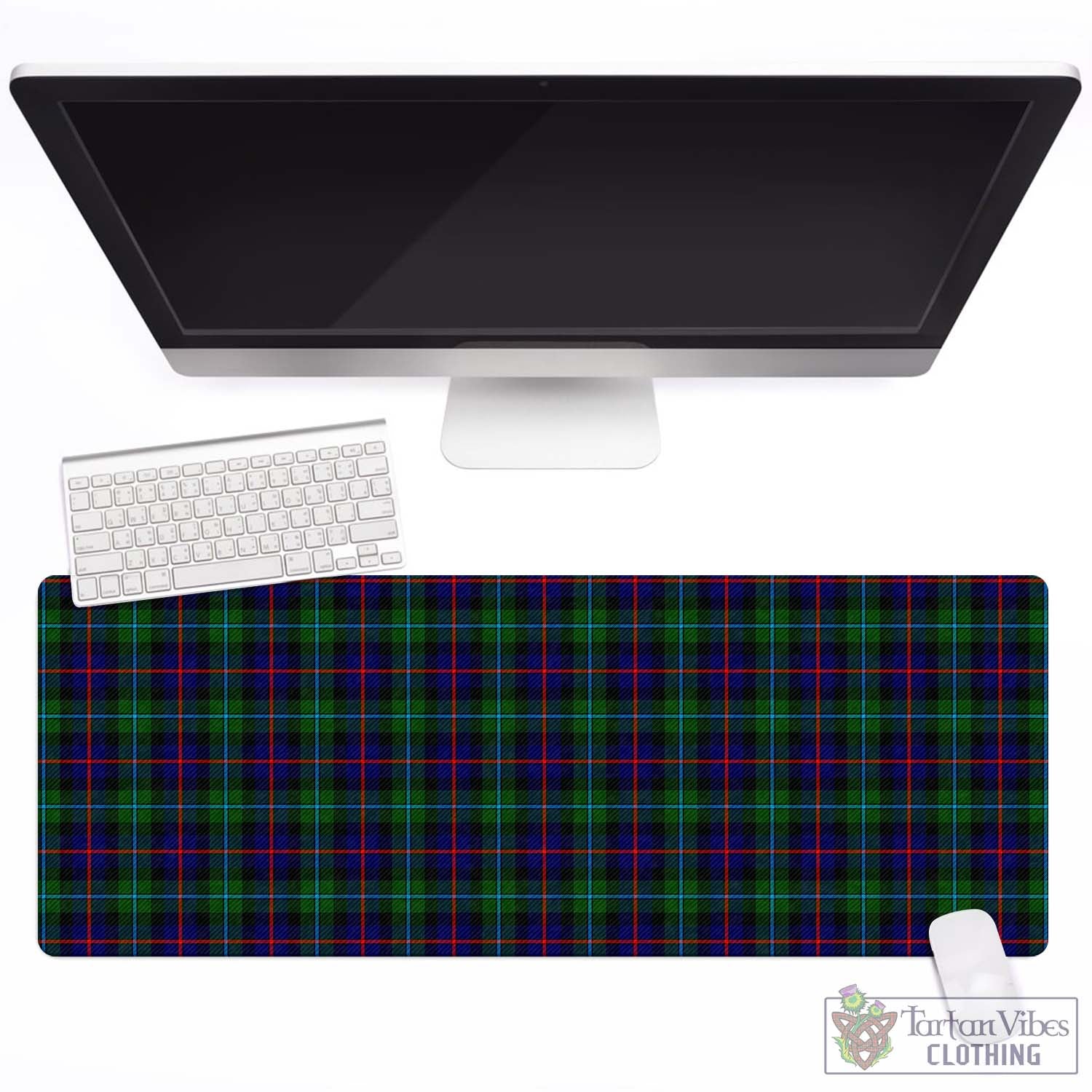 Tartan Vibes Clothing Campbell of Cawdor Modern Tartan Mouse Pad