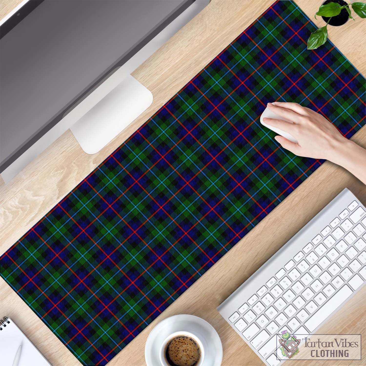 Tartan Vibes Clothing Campbell of Cawdor Modern Tartan Mouse Pad