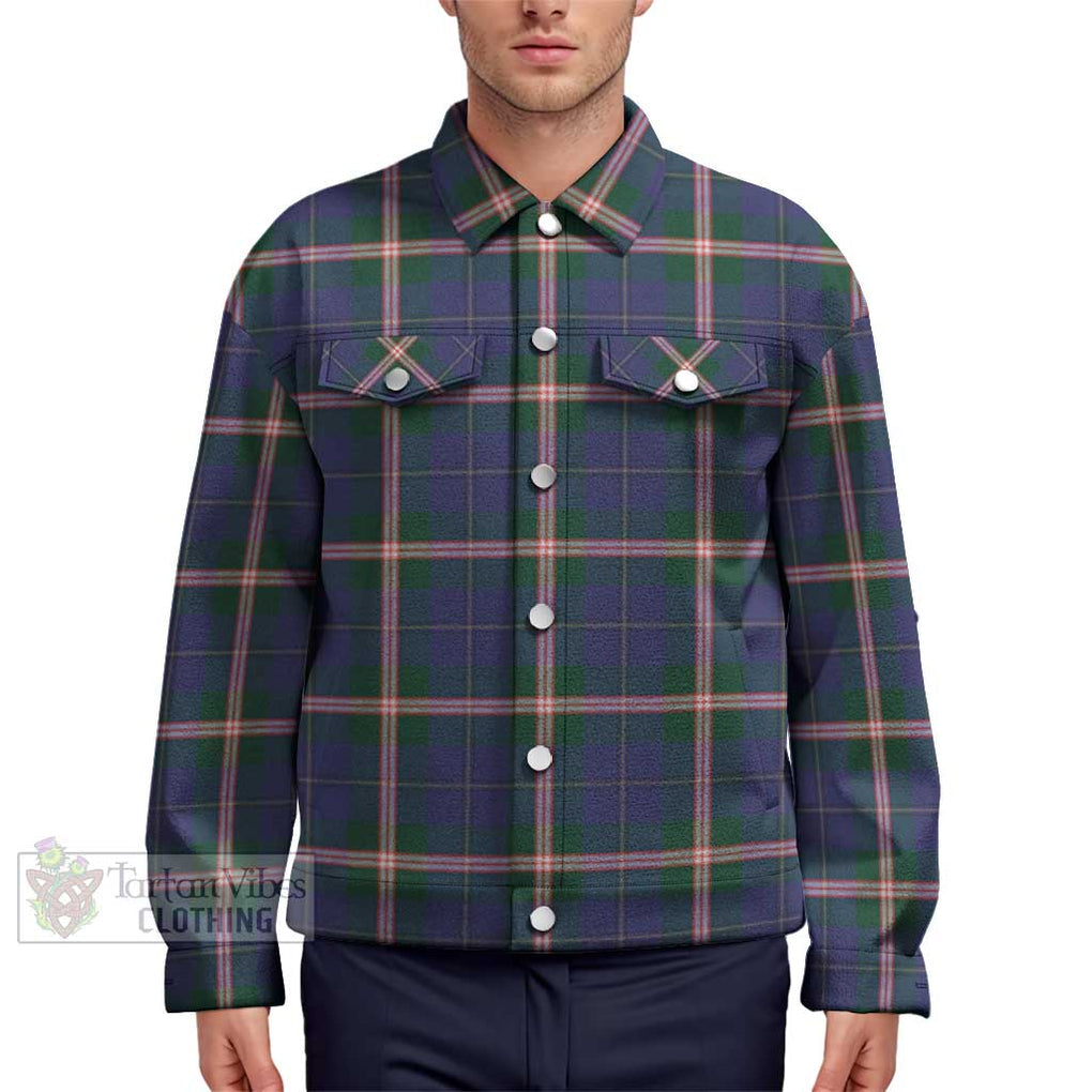 Canadian Centennial Canada Tartan Unisex Lapel Cotton Jacket Unisex - Tartan Vibes Clothing