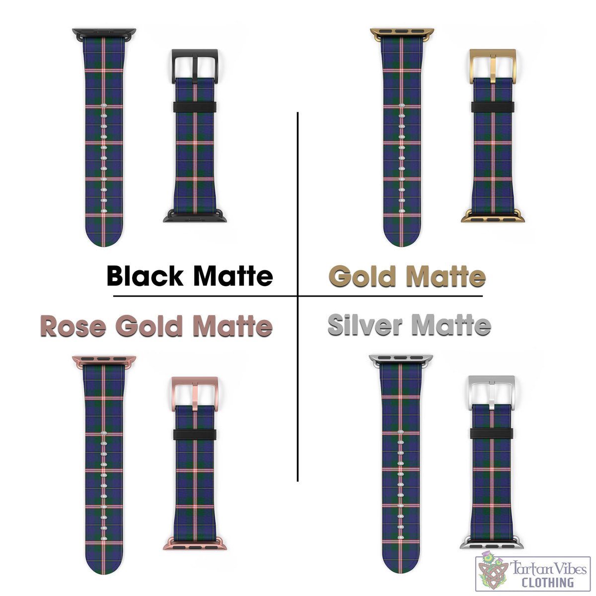 Canadian Centennial Canada Tartan Watch Band 42 - 45 mm - Tartan Vibes Clothing