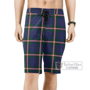 Canadian Centennial Canada Tartan Men's Board Shorts