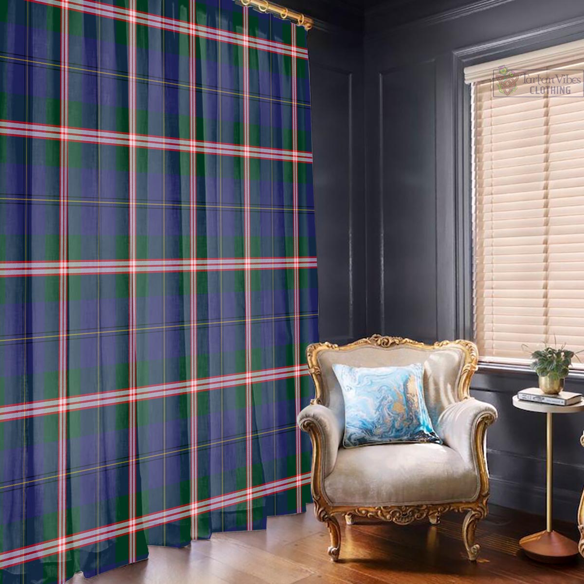 Canadian Centennial Canada Tartan Window Curtain