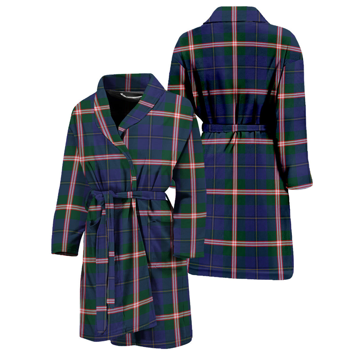 Canadian Centennial Canada Tartan Bathrobe Unisex M - Tartan Vibes Clothing
