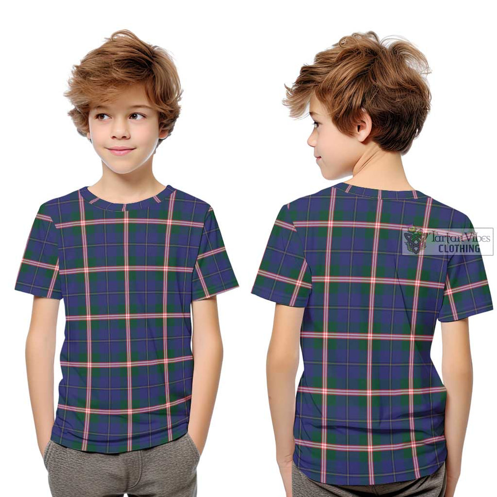 Canadian Centennial Canada Tartan Kid T-Shirt - Tartanvibesclothing Shop