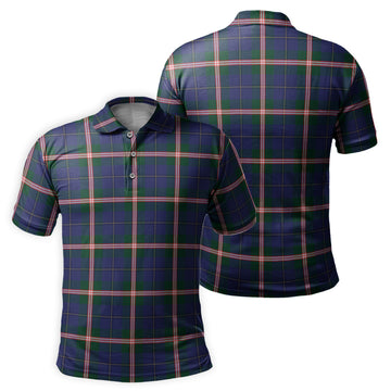 Canadian Centennial Canada Tartan Mens Polo Shirt