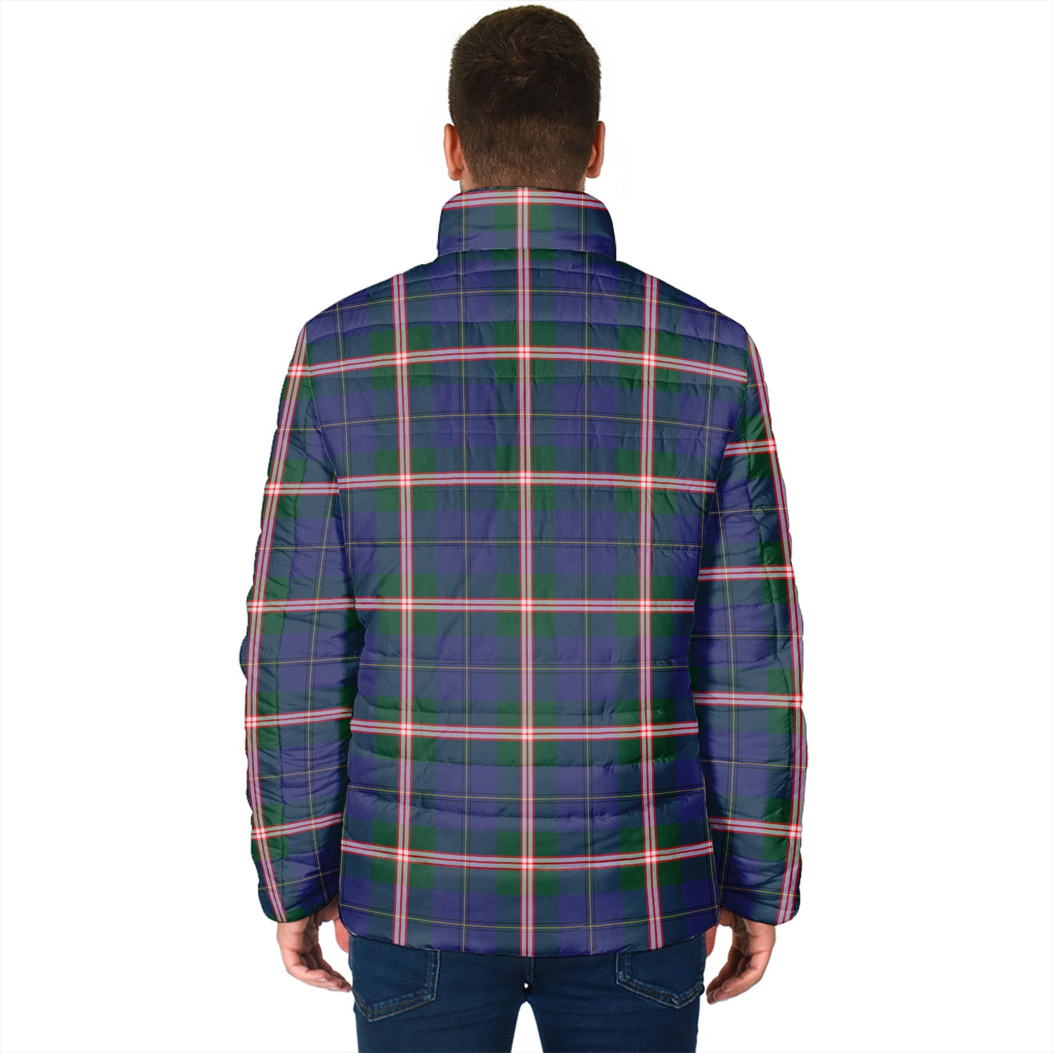 Canadian Centennial Canada Tartan Padded Jacket - Tartanvibesclothing