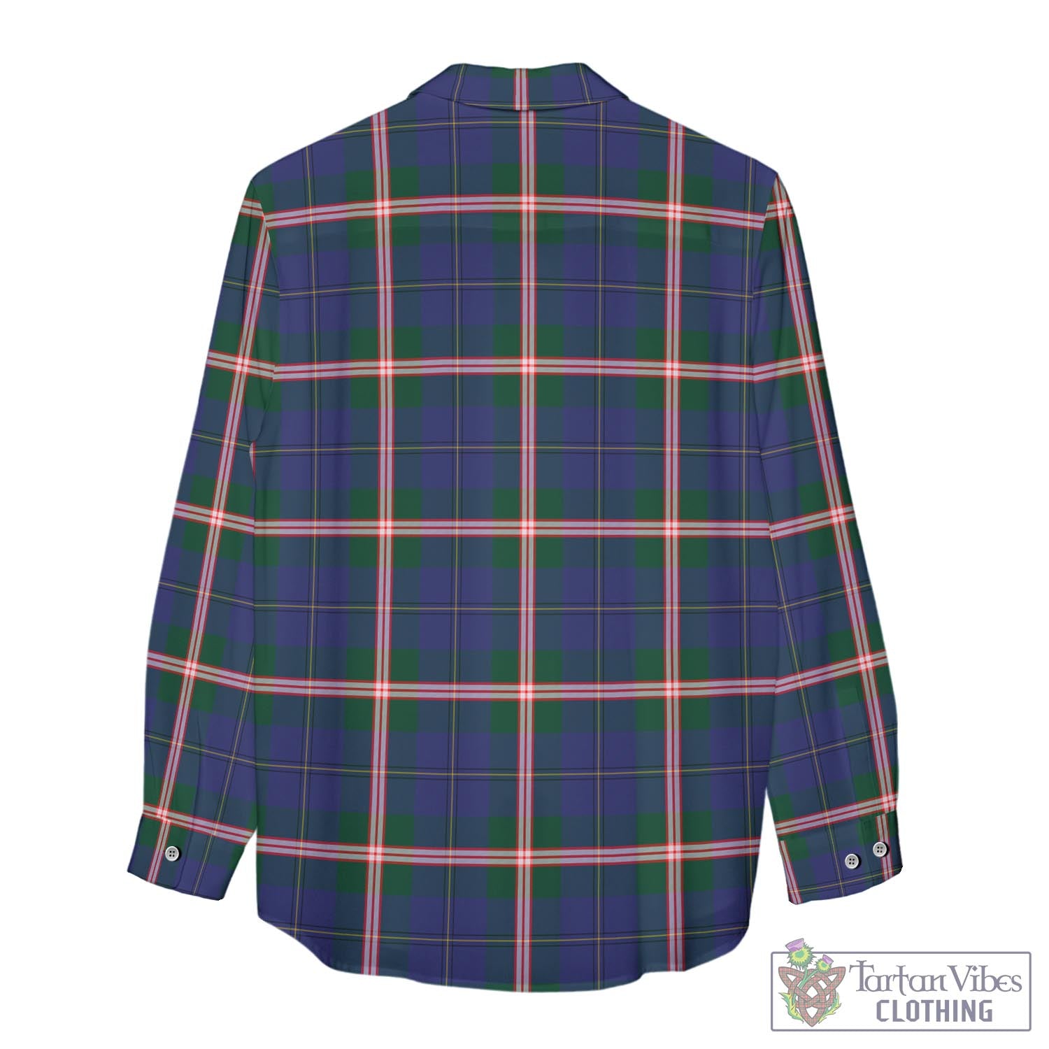 Canadian Centennial Canada Tartan Womens Casual Shirt