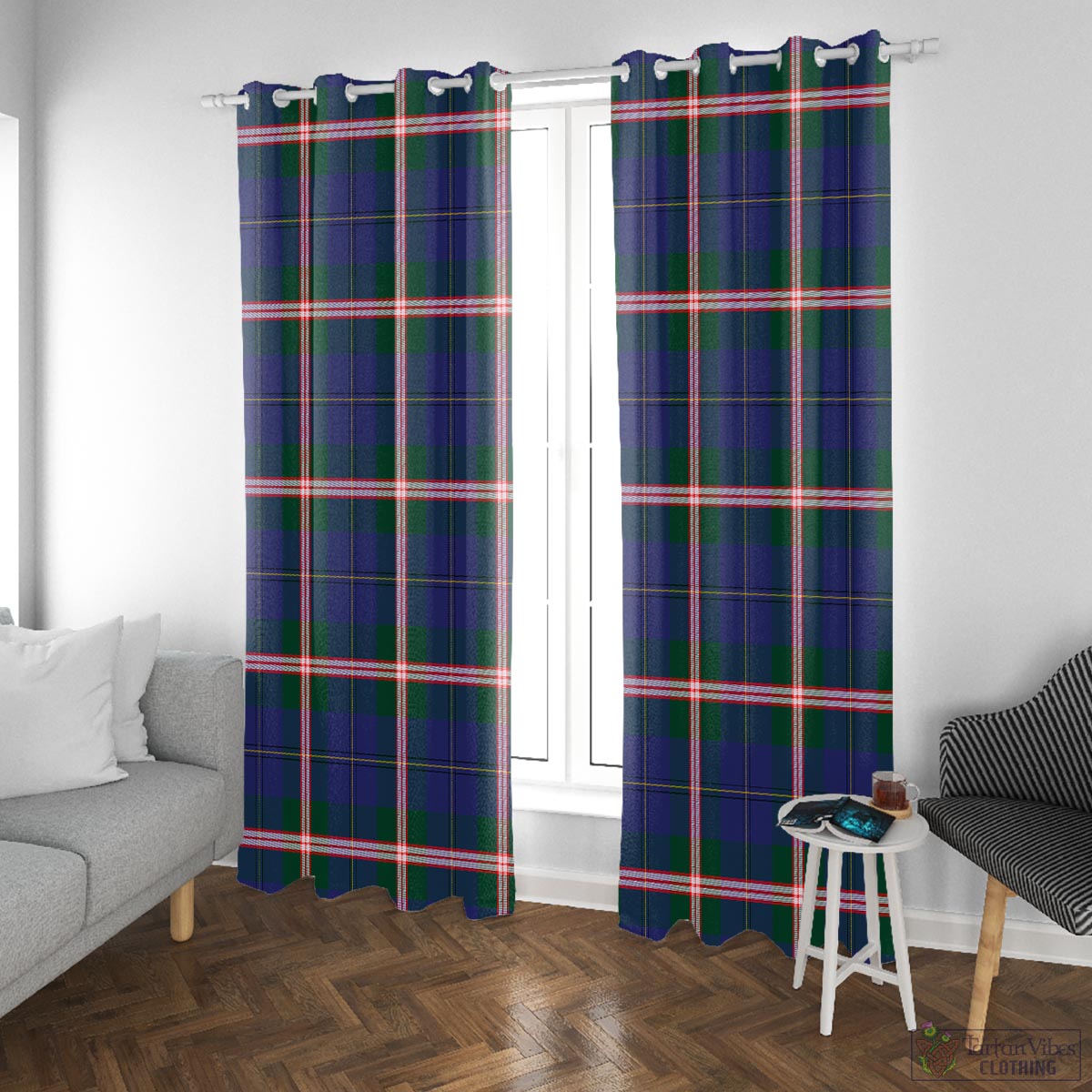 Canadian Centennial Canada Tartan Window Curtain