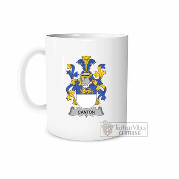 Canton Irish Clan Coat of Arms Ceramic Mug