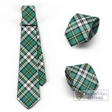 Cape Breton Island Canada Tartan Classic Necktie Cross Style